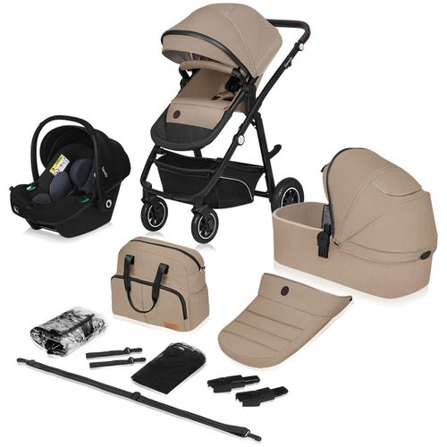 купить Детская коляска Lionelo Carucior 3in1 Bianka Beige Sand в Кишинёве 