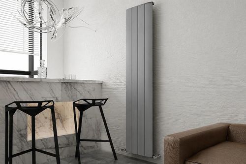 cumpără Radiator Carisa SLIM 1800x375 Dark Grey (4 elem) dt30=470w alum în Chișinău 