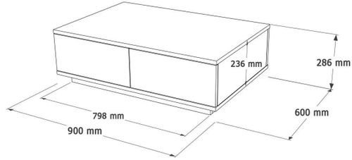купить Журнальный столик Trendy FR14-AW в Кишинёве 