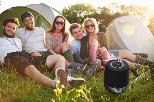 cumpără Boxă portativă Bluetooth Gembird SPK-BT-LED-05-BK în Chișinău 