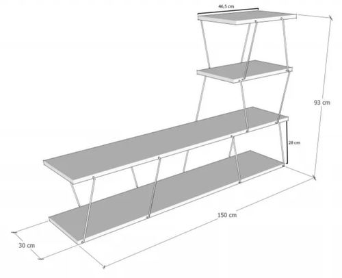 cumpără Comodă TV Trendy Ilgaz, Pin în Chișinău 