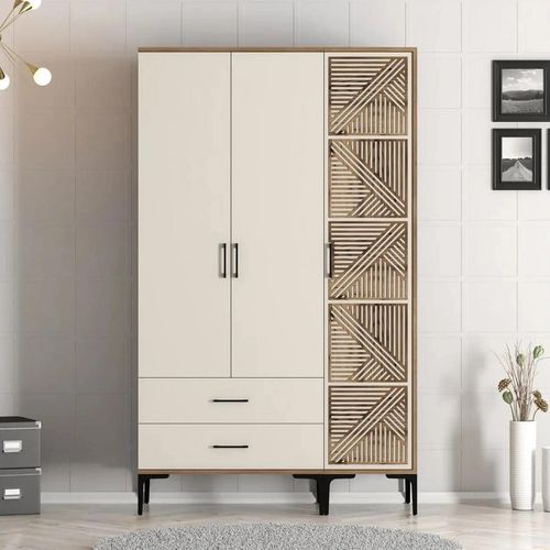 cumpără Dulap Trendy Kumsal PT-Nuc, Smantana în Chișinău 