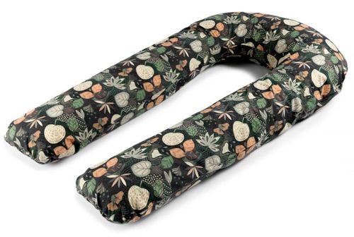 купить Домашний текстиль PernaMea Fata de Perna pt gravide forma-U, Leaves (PM.101702/11) в Кишинёве 