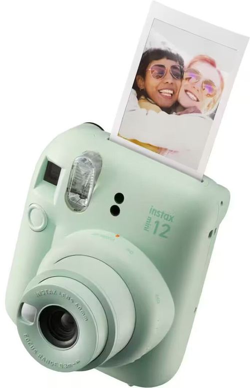 cumpără Aparat foto instant FujiFilm Instax mini 12 Mint Green cu husa + album în Chișinău 