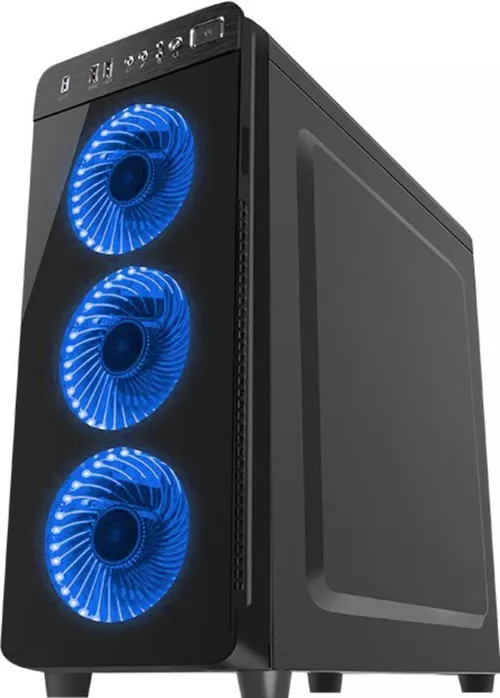 cumpără Carcasă PC Genesis NPC-1132 Irid 300, Blue în Chișinău 