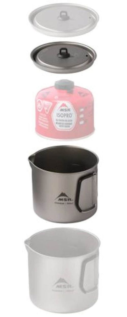 cumpără Veselă de camping Cascade Designs Titan Kettle 900 ml în Chișinău 