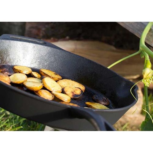 cumpără Tigaie Petromax PMX-FP25-T Fire Pan 25cm cu maner lung (din fonta) în Chișinău 
