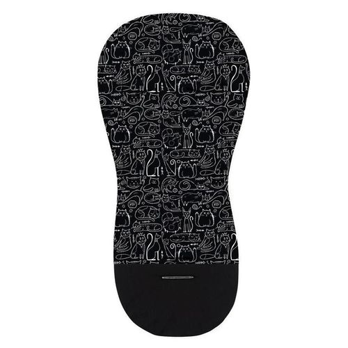 купить Аксессуар для колясок Petite&Mars 502116 Husa pentru carucior Foamy Black Cats в Кишинёве 