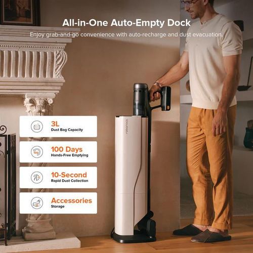 cumpără Aspirator fără fir Roborock Vacuum Cleaner H60 Hub Ultra în Chișinău 
