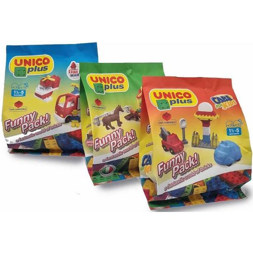 купить Конструктор Androni 8517-0000 UnicoPlus FunnyPack (acc 3) в Кишинёве 