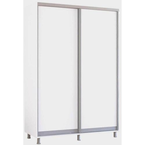 купить Шкаф Mobildor-Lux Раздвижные двери Aron-P из ДСП (160x60x240H см) Бриллиантовый белый в Кишинёве 