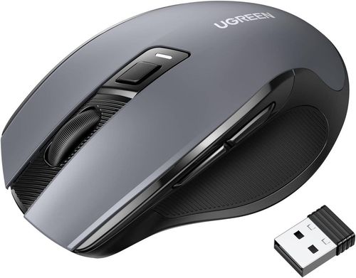 cumpără Mouse Ugreen 90545 Wireless Ergonomic 4000DPI, Black în Chișinău 