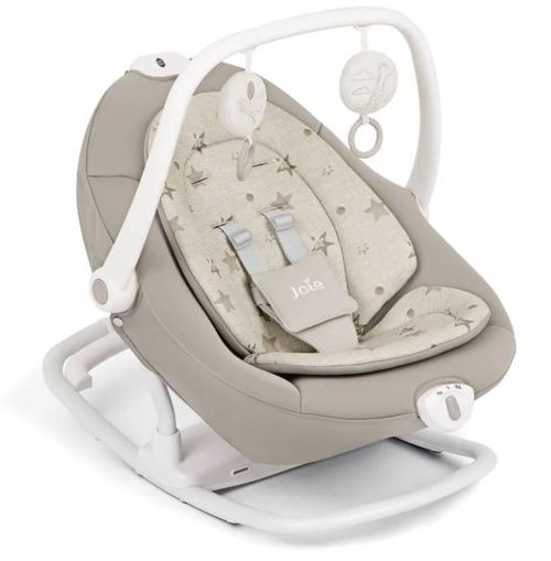 купить Детское кресло-качалка Joie W1604BCCST000 2in1 Șansa Cosmo Tan, rotativ в Кишинёве 