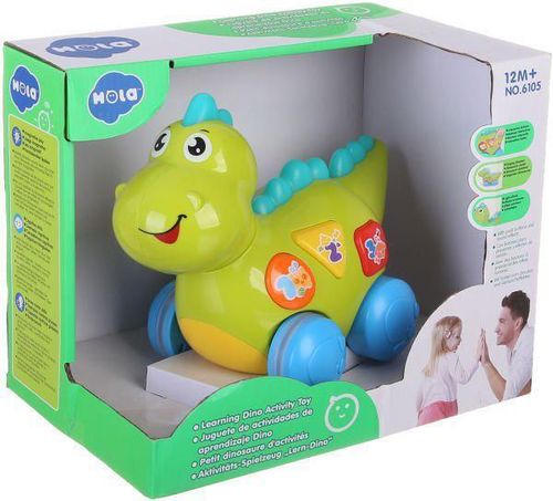 купить Музыкальная игрушка Hola Toys 6105 Dino cu muz si lumina в Кишинёве 