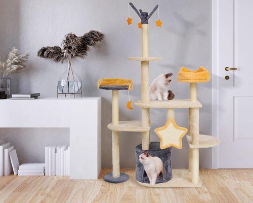 cumpără Centru de joc pentru pisici Jumi CD-320437 Bej în Chișinău 