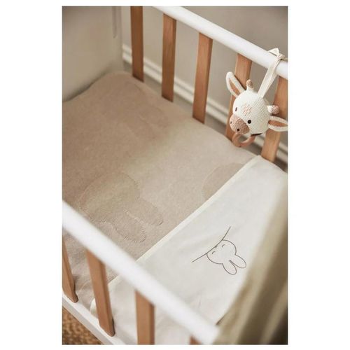 купить Детское постельное белье Jollein 008-524-67095 Cearsaf pentru patut Sleepy Miffy Funghi, 120x150cm в Кишинёве 