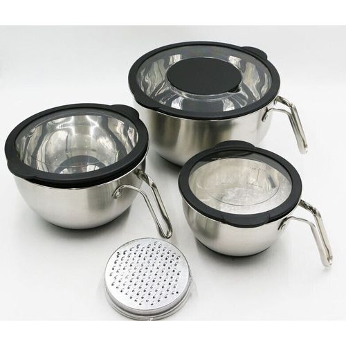 купить Посуда походная miscellaneous 5899 Set boluri inox 3buc 1.0/2.5/4.5L (243-957) SIO в Кишинёве 