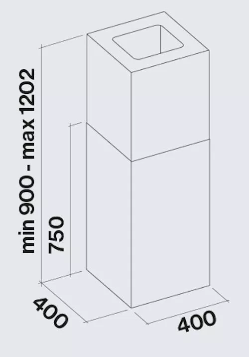 купить Вытяжка Falmec MIRA IS.40 E.P. в Кишинёве 