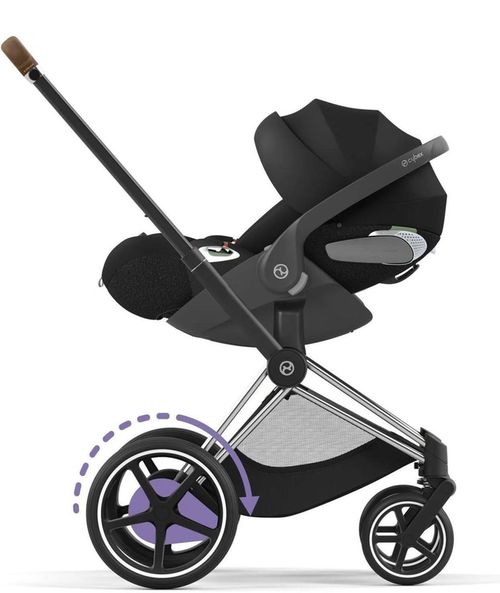 купить Аксессуар для колясок Cybex 521002349 Cadru pentru carucior e-Priam RBA Chrome Brown Chrome в Кишинёве 