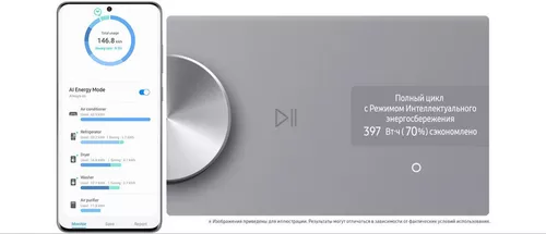 cumpără Mașină de spălat frontală Samsung WW11B1944AGHUA în Chișinău 