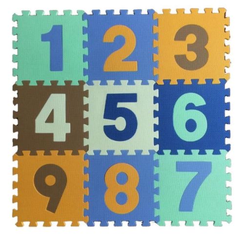 cumpără Covoraș de joacă Essa HK003 Covoraș-puzzle educativ Cifre, 9elem în Chișinău 