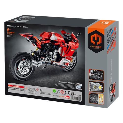 купить Конструктор iM.Master 6833 Motocicletă, Mechanical Master, 557pcs в Кишинёве 