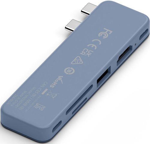 купить USB Hub Satechi USB-C Snap Hub Indigo в Кишинёве 