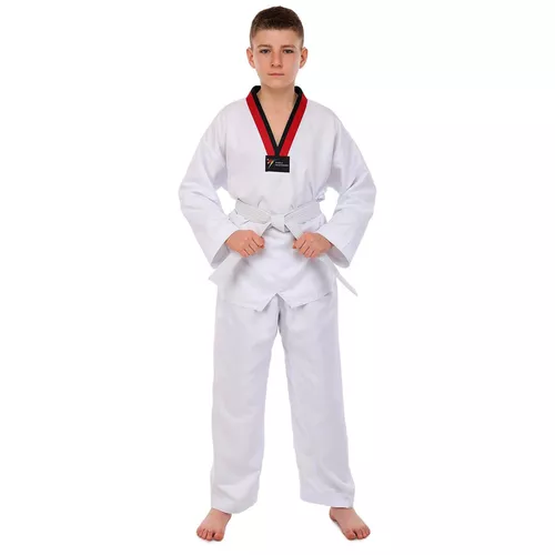 купить Одежда для спорта SUHS 12626 Кимоно для тхэквондо хлопок м.140см, 240г/м2 BO-1643 в Кишинёве 