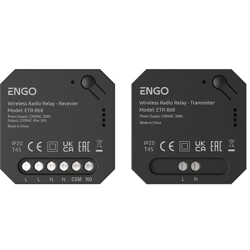 cumpără Accesoriu sisteme de încălzire ENGO Controls ETR-868, 868 MHz, releu termostat wireless, compatibil centrale termice ON/OFF în Chișinău 