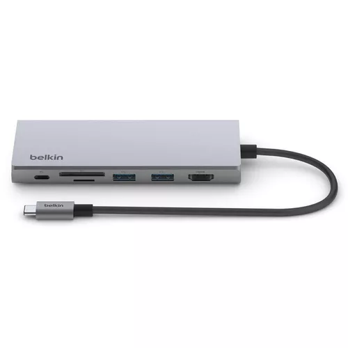 cumpără Adaptor IT Belkin INC009BTSGY 7in1 Ethernet Multiport Dock în Chișinău 