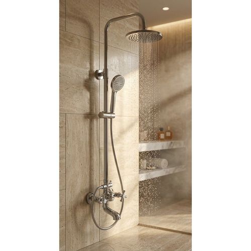 купить Душевая панель Sandy 40495 cu 3 functii, crom в Кишинёве 