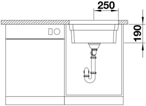 купить Мойка кухонная Blanco Etagon 500-U (521841) в Кишинёве 