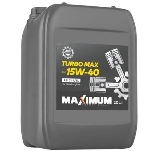 купить Масло Maximum Lubricants 15W40 CI-4/SL 20l TURBO MAX Diesel в Кишинёве 