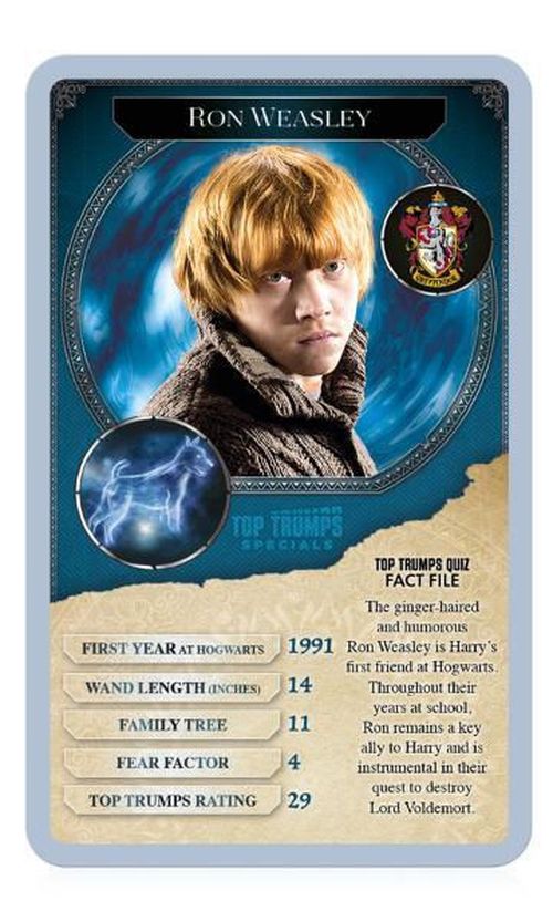 купить Настольная игра Winning Moves WM01200-EN1-6 Top Trumps Harry Potter: 30 witches&Wizards (en) в Кишинёве 