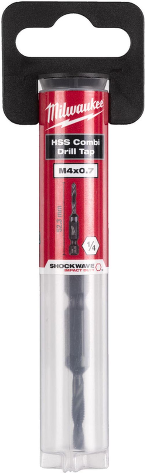 купить Сверло Milwaukee 4932498262 HSS G Combi M 1/4 M4x52mm в Кишинёве 