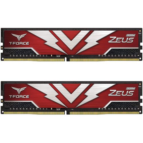 cumpără Memorie operativa 16GB DDR4 Dual-Channel Kit Team Group T-Force Zeus TTZD416G3200HC20DC01 16GB (2x8GB) DDR4 PC4-25600 3200MHz CL20, Retail (memorie/память) în Chișinău 