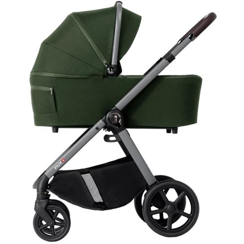 купить Детская коляска DadaPrams Carucior 2in1 Flux Green + Adaptoare в Кишинёве 
