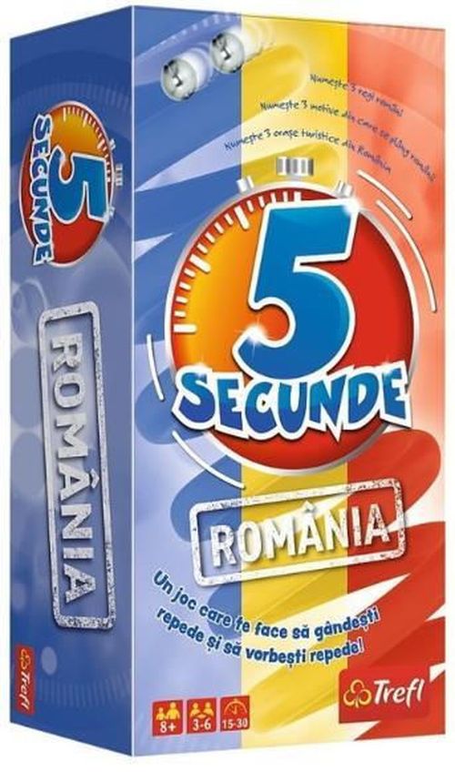 купить Настольная игра Trefl K02166 Joc de societate 5 secunde в Кишинёве 