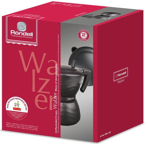 cumpără Cafetieră gheizer Rondell RDA-432 Walzer 0,3l în Chișinău 