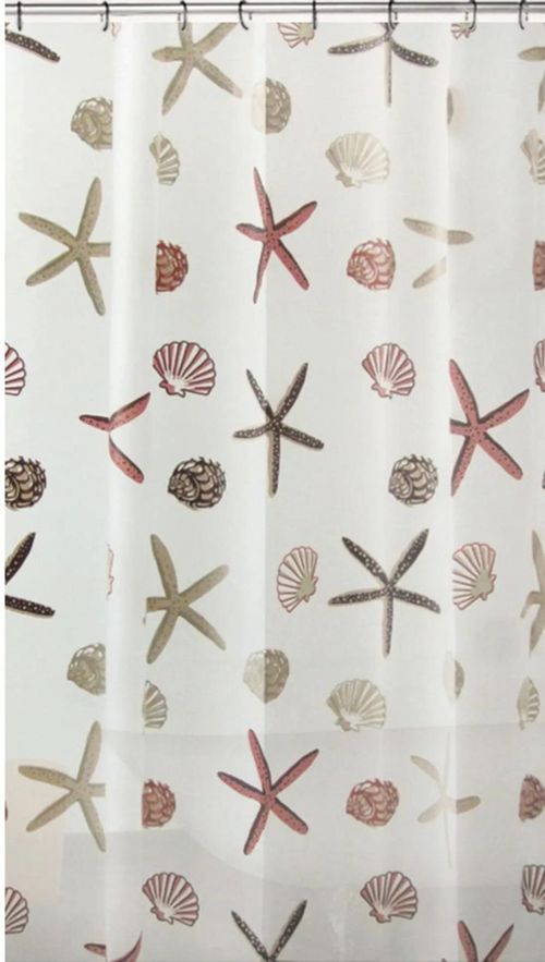 купить Занавеска для ванной Bisk 06027 STARFISH 180x200 в Кишинёве 