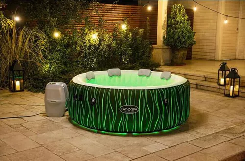 купить Бассейн с джакузи Bestway 60059BW Jacuzzi SPA Hollywood AirJet 196x66cm в Кишинёве 