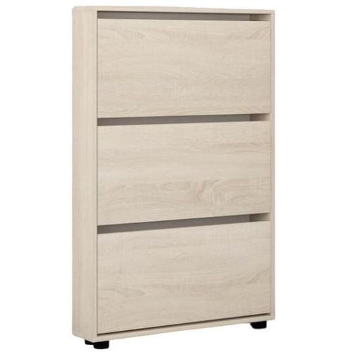 cumpără Raft pentru încălțăminte Mobildor-Lux Leo Slim 50x16x125H cm Sonoma în Chișinău 