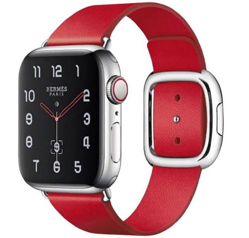 cumpără Curea VPG Tethys Series Real Leather iWatch Strap 38/40/41mm Red în Chișinău 