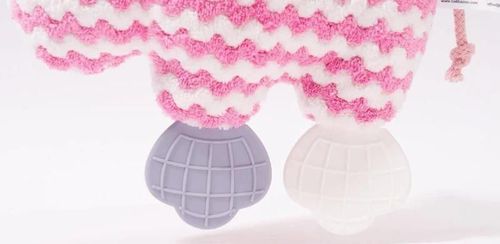 купить Игрушка-подвеска BaliBazoo 80426 Knit Hippo в Кишинёве 