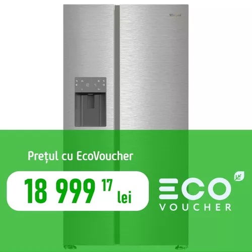 cumpără Frigider SideBySide Whirlpool WHG26574WX5E în Chișinău 