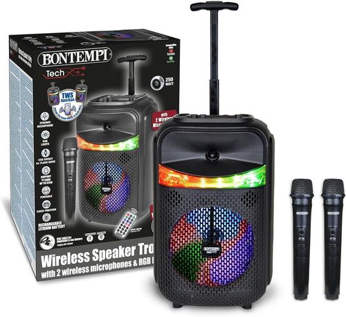 cumpără Boxă portativă Bluetooth Bontempi 491070 Беспроводная колонка с микрофоном и подсветкой în Chișinău 