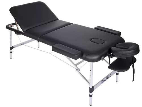 cumpără Masă de masaj Naipo MGBC-301H Black 3 fold ,Aluminum Feet în Chișinău 