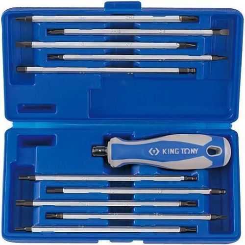 купить Отвёртка King Tony 32518MR02 набор отвертка с 2-ух стор.со сменными наконечниками, 11 пр. в Кишинёве 