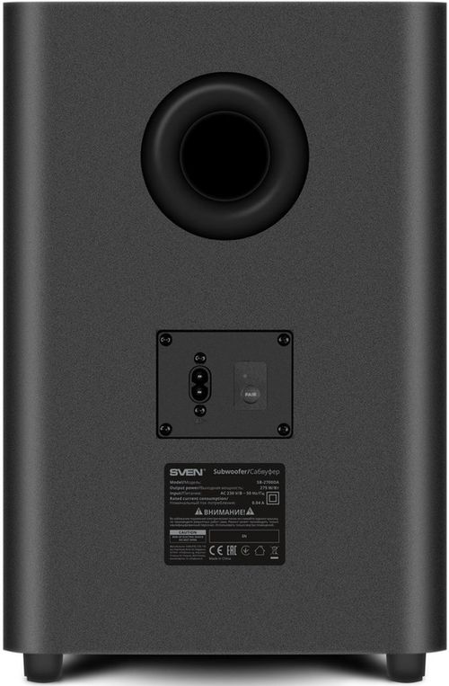cumpără Soundbar Sven SB-2700DA with wireless subwoofer, black în Chișinău 
