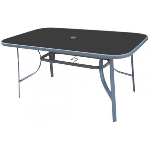 купить Садовая мебель Villager Como gri închis + sticlă imprimată negru (41076) в Кишинёве 